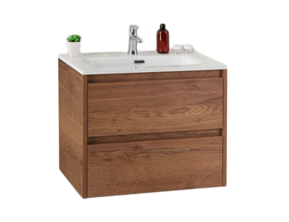 

Тумба с раковиной BelBagno Kraft 39 60 RT, Коричневый, KRAFT 39-600/390-2C-SO-RT+BB600/390ETL