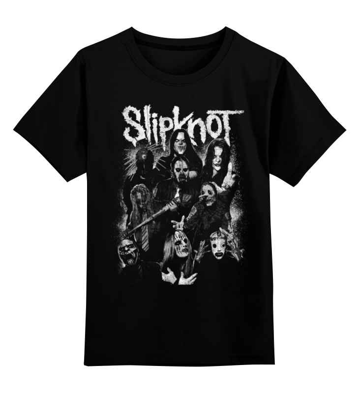 

Футболка детская Printio Slipknot цв. черный р. 104, Slipknot