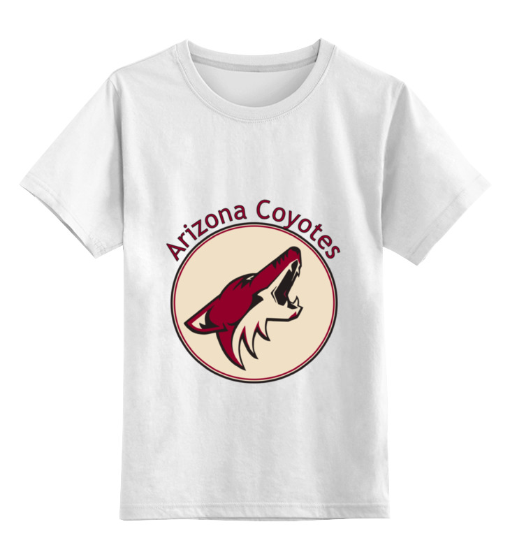 

Футболка детская Printio Arizona coyotes цв. белый р. 104, Arizona coyotes