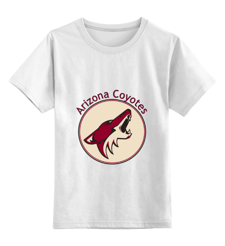 

Футболка детская Printio Arizona coyotes цв. белый р. 104, Arizona coyotes