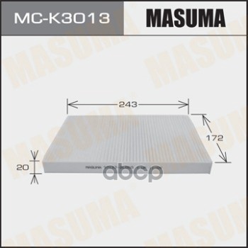 Фильтр Салона Kia Ceed (Ed) 06-12; Hyundai I30 (Fd) 07-11 Masuma Masuma арт. MCK3013