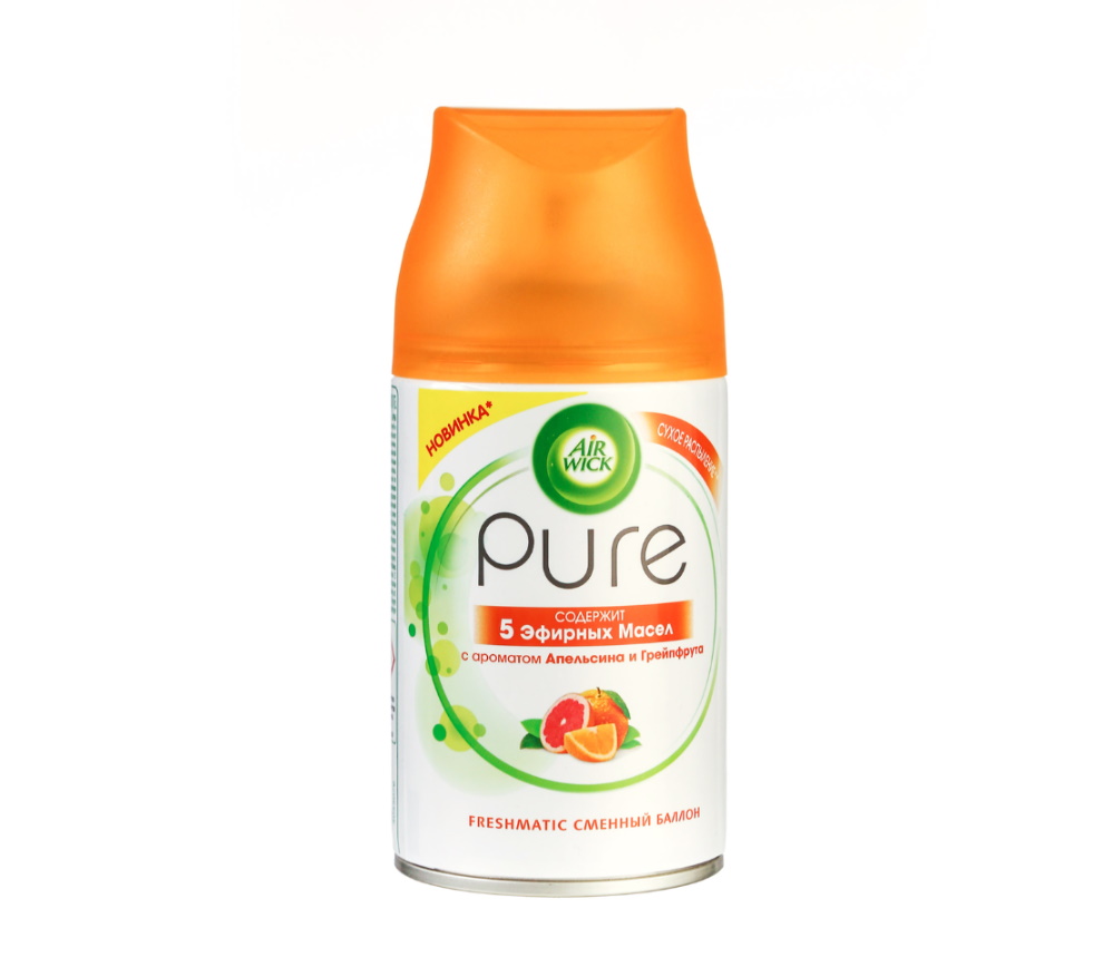 

Освежитель воздуха Air Wick Freshmatic pure Сочный апельсин и гейпфрут 238 г