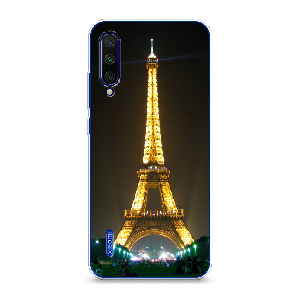 

Чехол на Xiaomi Mi CC9E "Париж 2", Желтый;серый, 36050-2