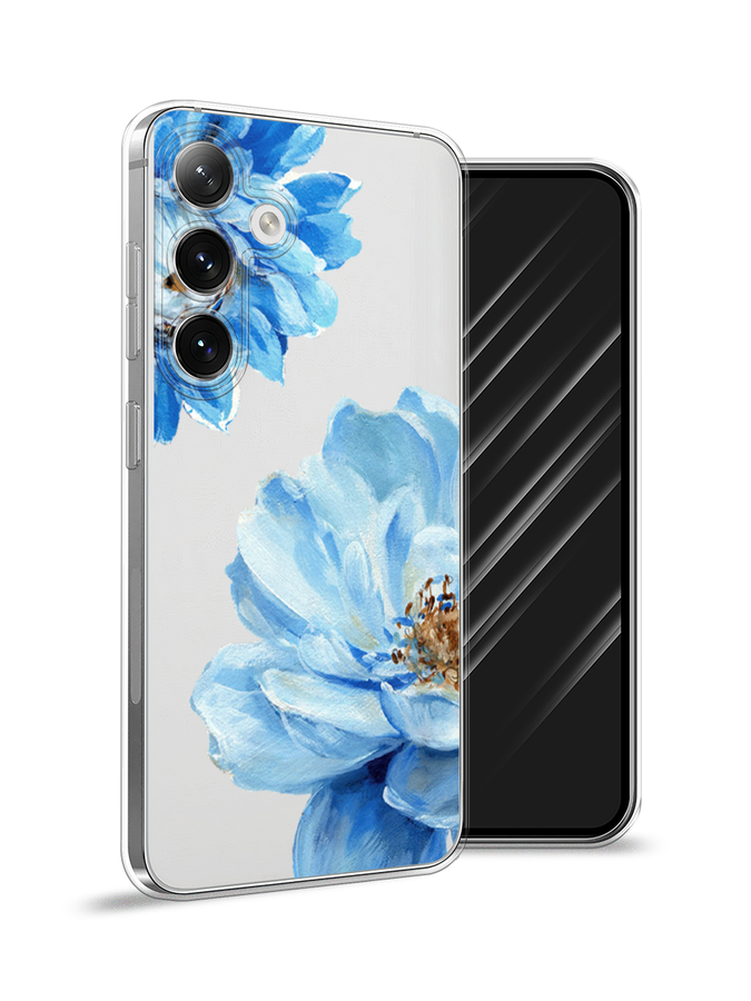 

Чехол Awog на Samsung Galaxy S24 "Голубые клематисы", Голубой, 2109050-1