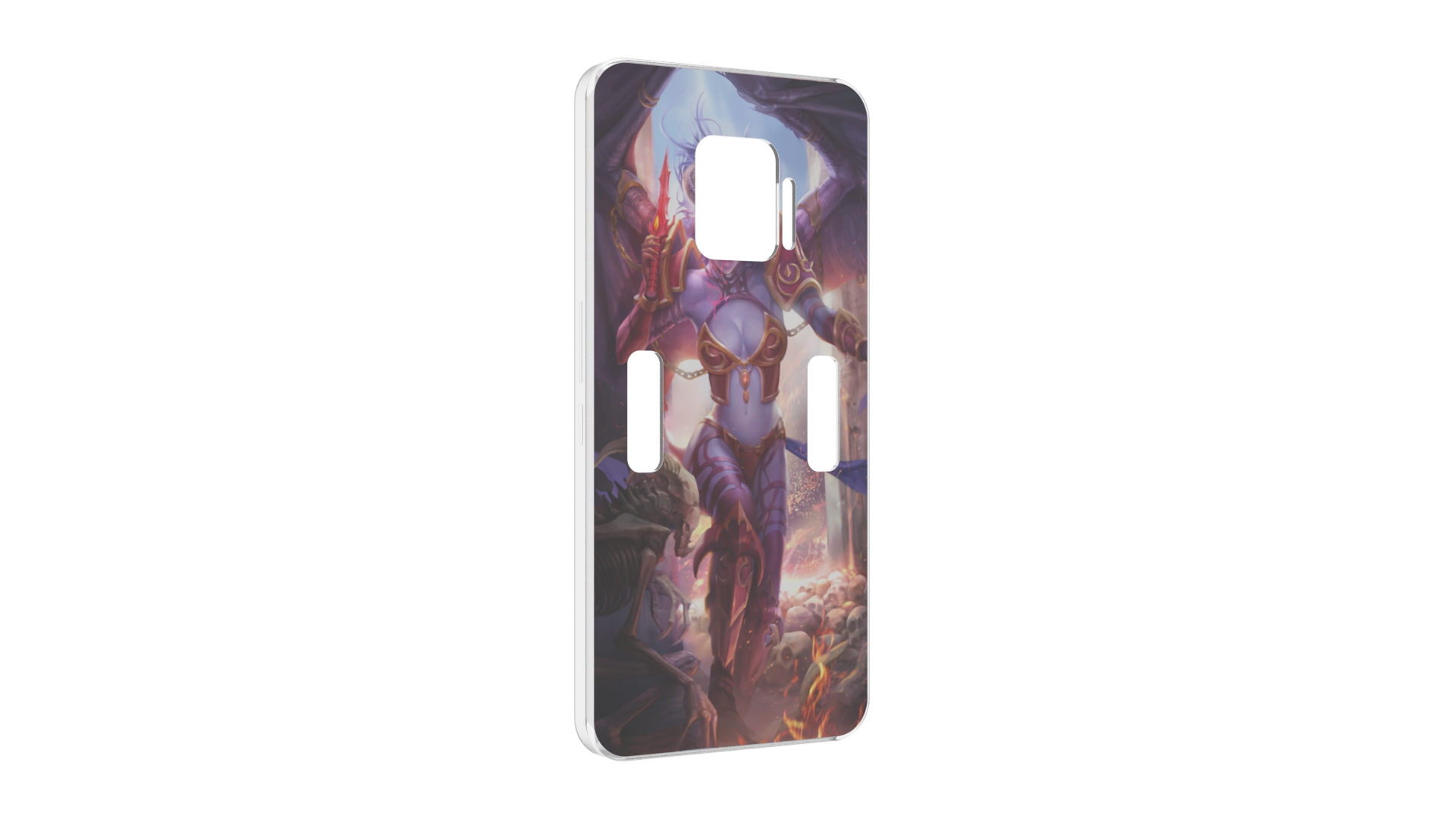 

Чехол MyPads queen of pain dota 2 для ZTE Nubia Red Magic 7 Pro, Прозрачный, Tocco