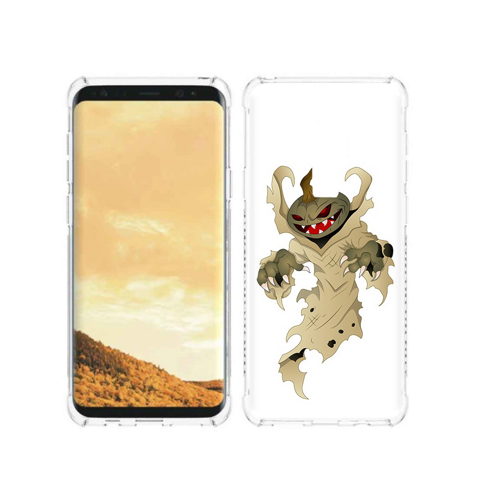 

Чехол MyPads Tocco для Samsung Galaxy S9 призрак хэллоуина (PT98329.588.555), Прозрачный, Tocco