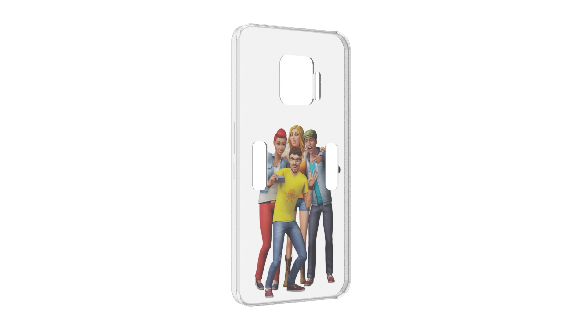 

Чехол MyPads sims для ZTE Nubia Red Magic 7 Pro, Прозрачный, Tocco