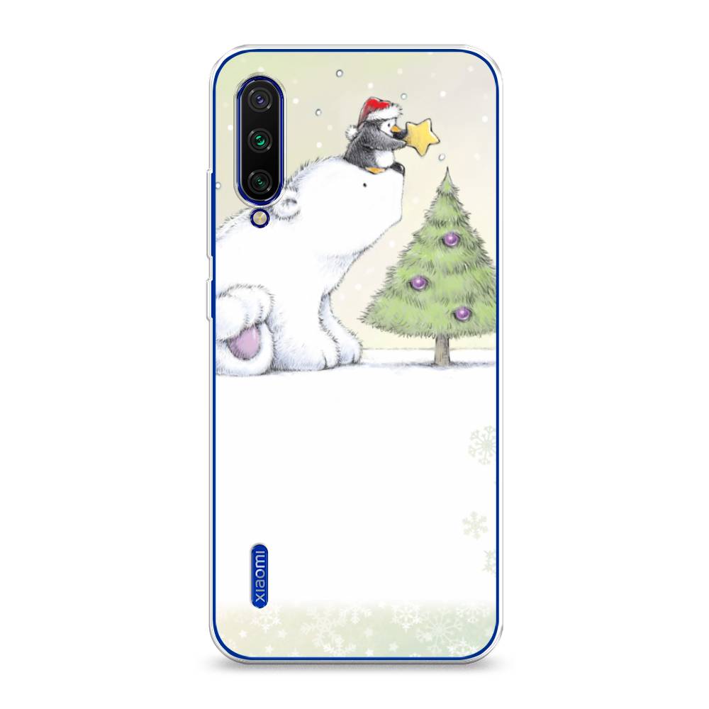 

Чехол на Xiaomi Mi CC9E "Украшение елки", Белый;бежевый, 36050-5