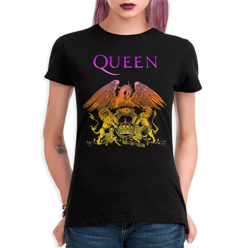 

Футболка женская DS Apparel Queen - Фредди Меркьюри 1111-1 черная M, Черный, Queen - Фредди Меркьюри 1111-1