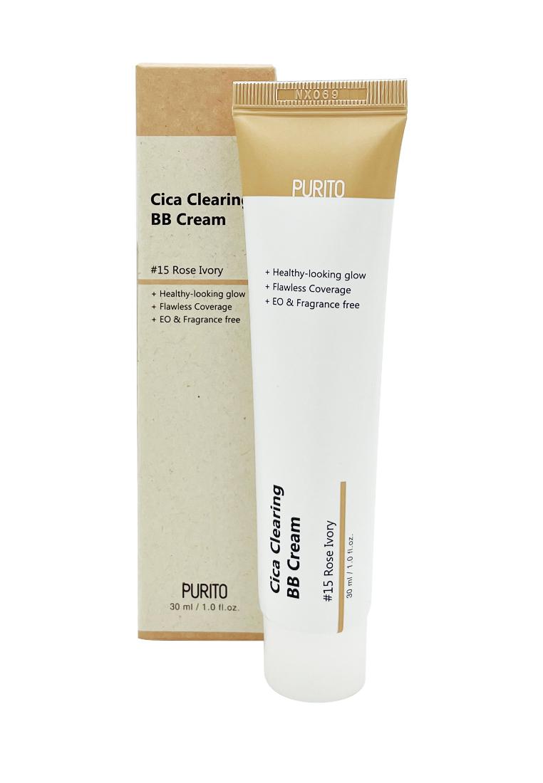 фото Bb-крем с экстрактом центеллы purito cica clearing bb cream 30 мл (тон 15)