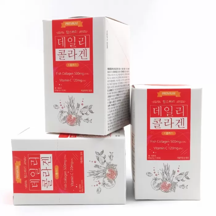 

Коллаген питьевой в стиках FarmsBerry Daily Collagen C+ (90х2 г), Daily Collagen C+