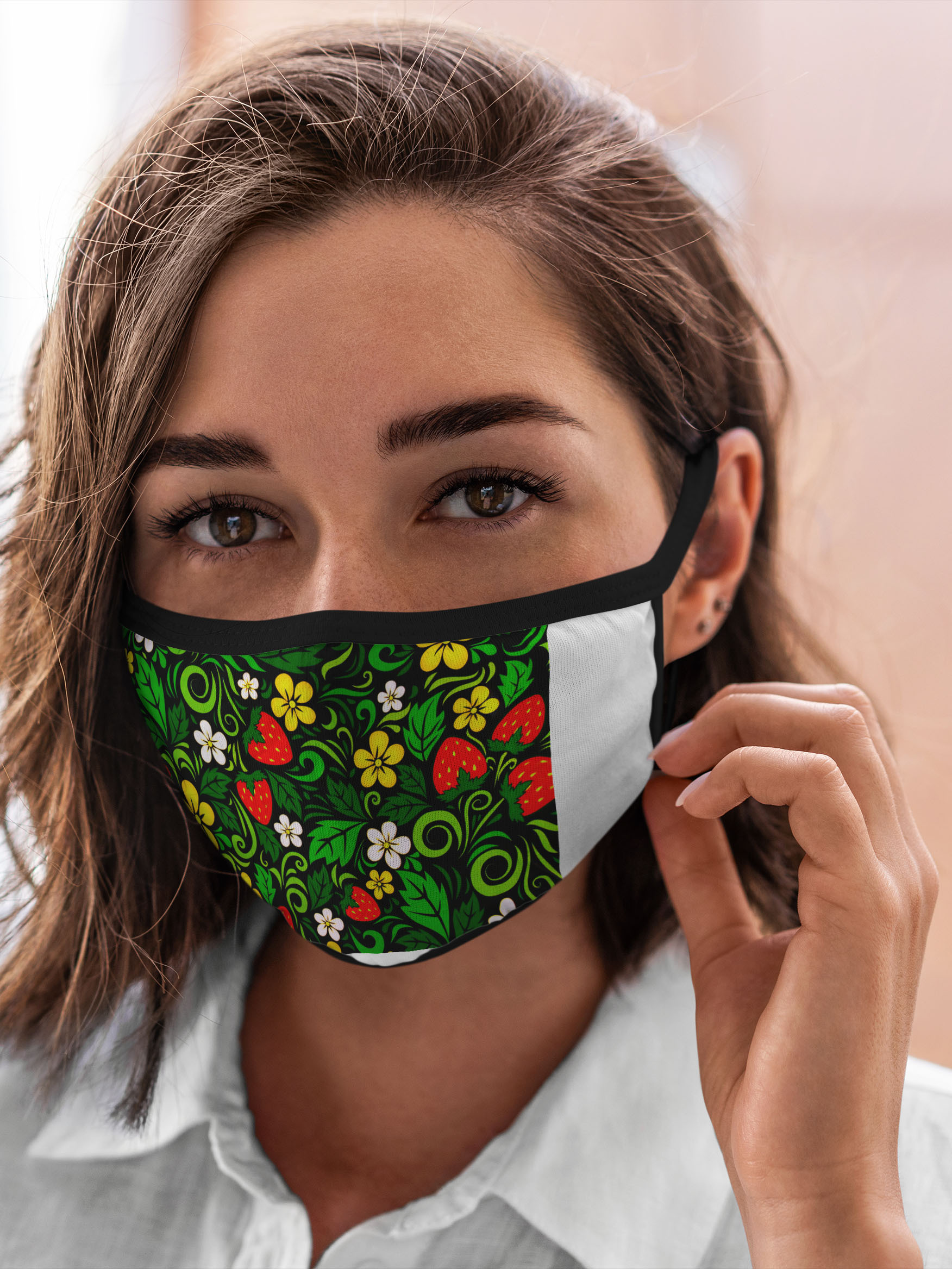 

Многоразовая маска унисекс Burnettie Россия Хохлома, Разноцветный, Россия Хохлома