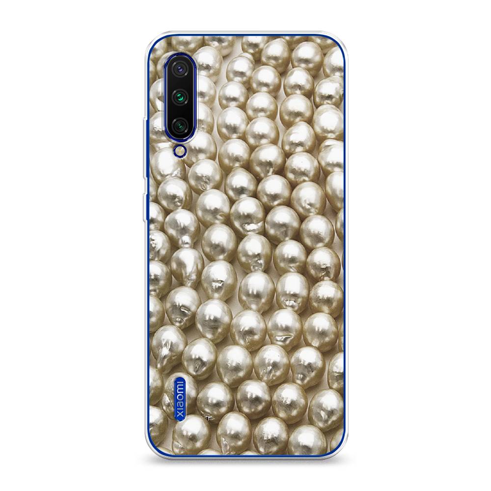

Чехол на Xiaomi Mi CC9E "Жемчуг", Бежевый, 36050-3