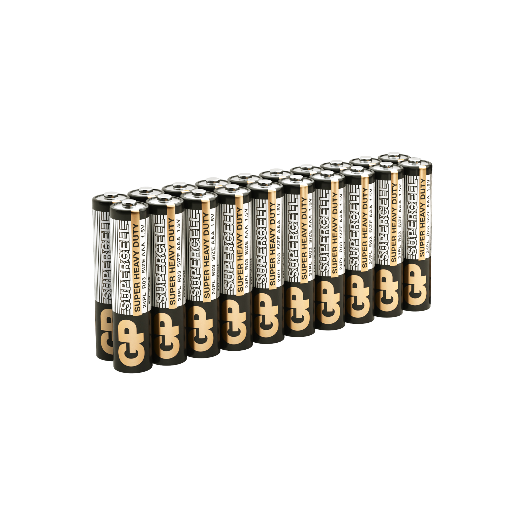 Батарейки мизинчиковые GP (R03) AAA 1,5V солевые , 20 шт