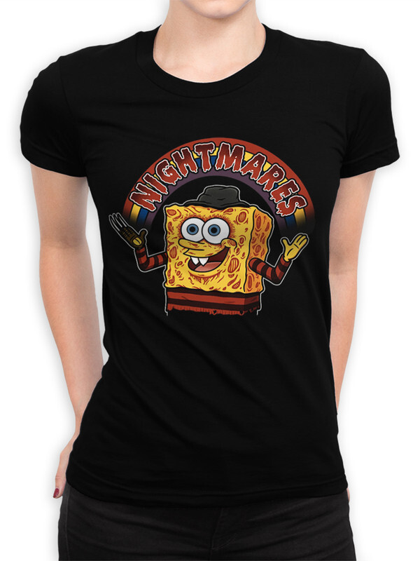 

Футболка женская DS Apparel Губка Спанч Боб - Фредди Крюгер 322865-1 черная 3XL, Черный, Губка Спанч Боб - Фредди Крюгер 322865-1