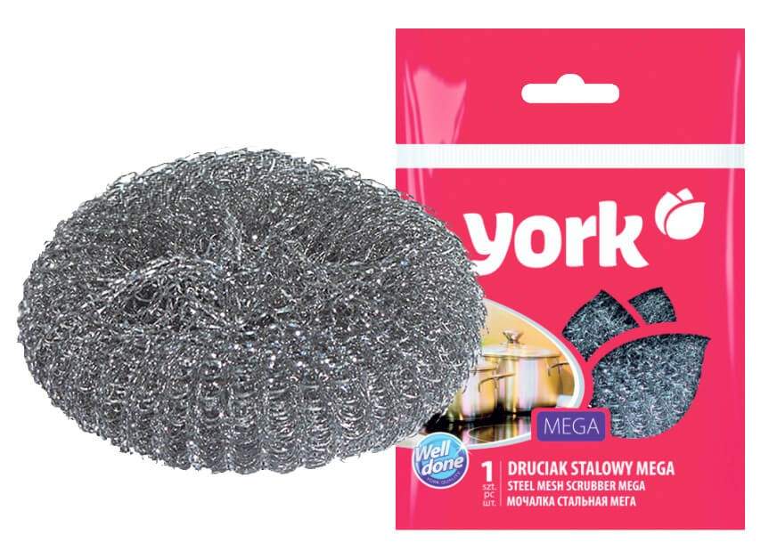 

Губки для посуды YORK, арт. 801168, 1шт. х 10уп., Разноцветный