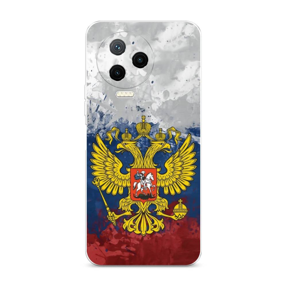 

Чехол Awog на Infinix NOTE 12 2023 / Инфиникс Нот 12 2023 "РФ", Белый;синий;красный