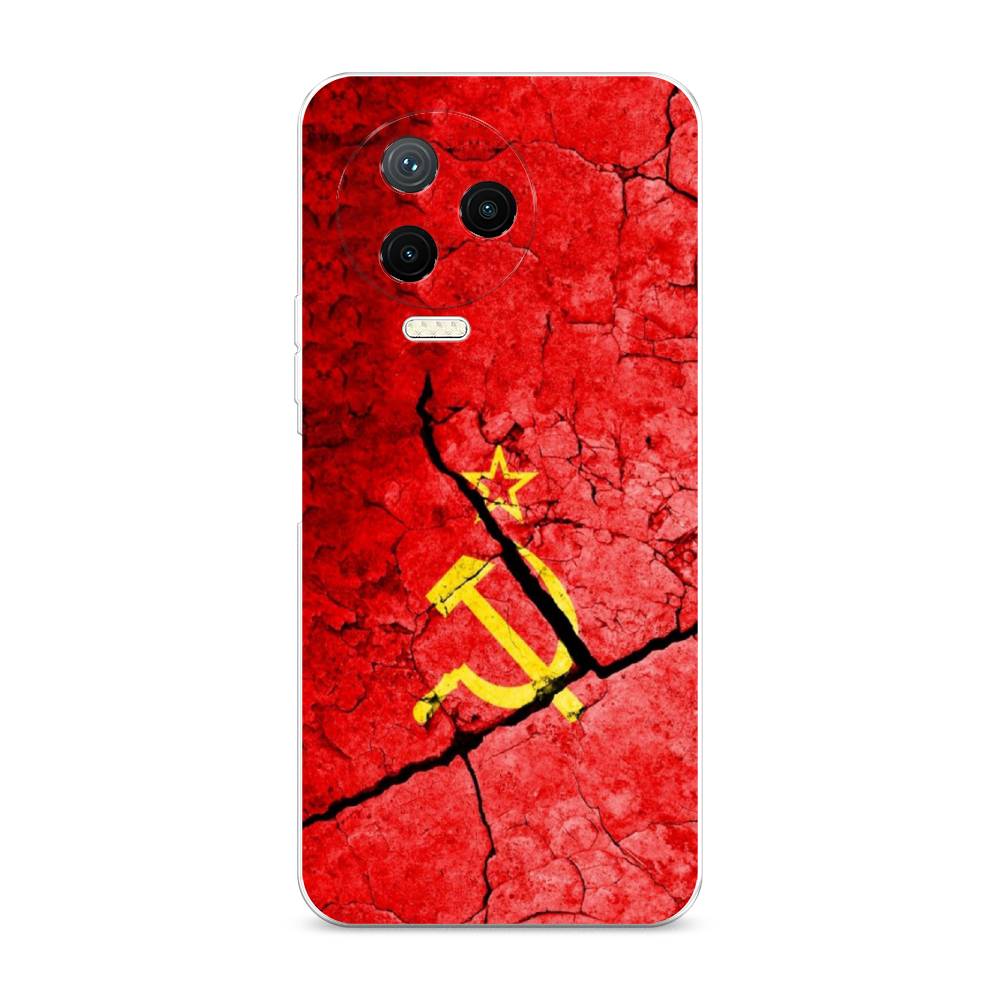 

Чехол Awog на Infinix NOTE 12 2023 / Инфиникс Нот 12 2023 "СССР", Красный;черный;желтый