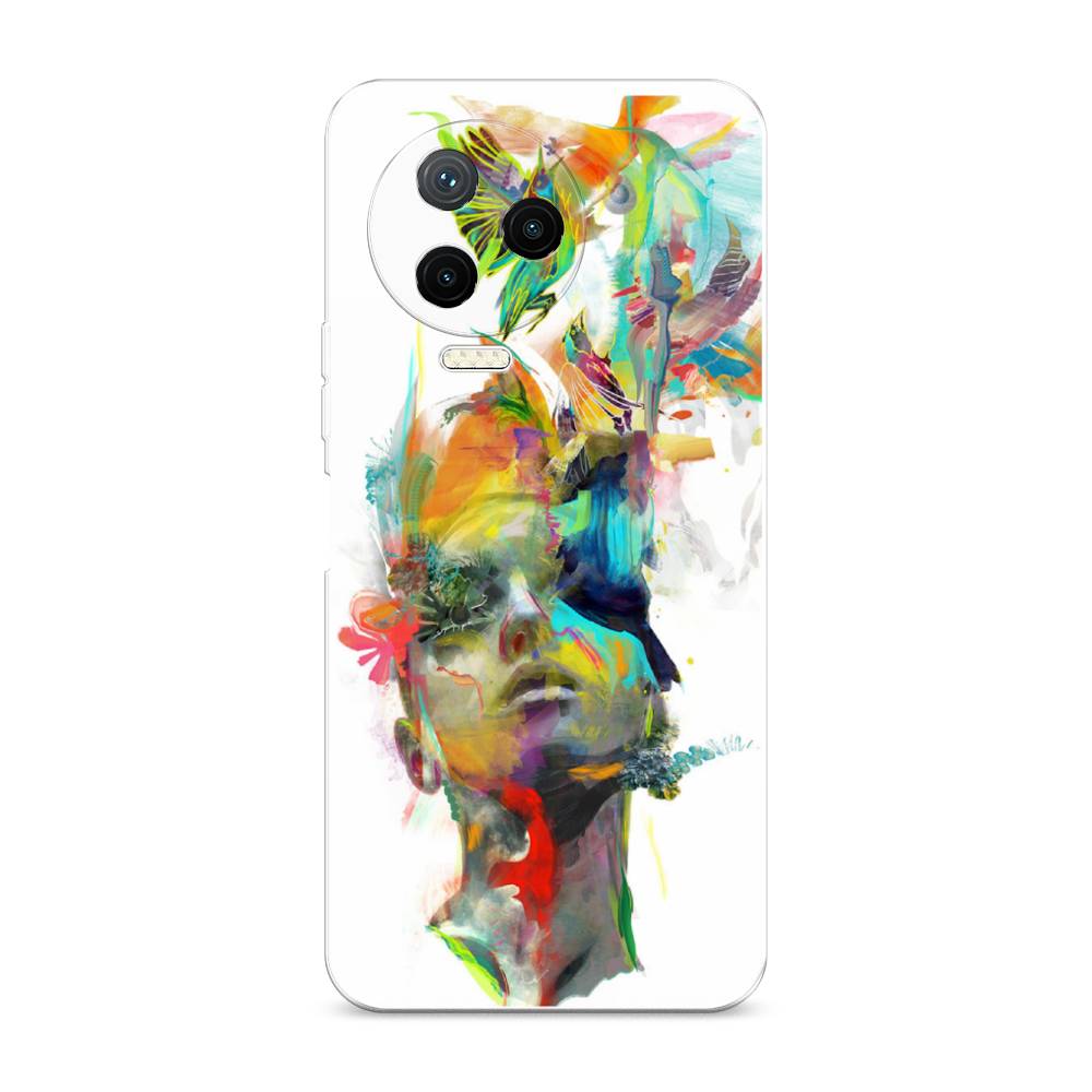 

Чехол Awog на Infinix NOTE 12 2023 / Инфиникс Нот 12 2023 "Теория мечты", Зеленый