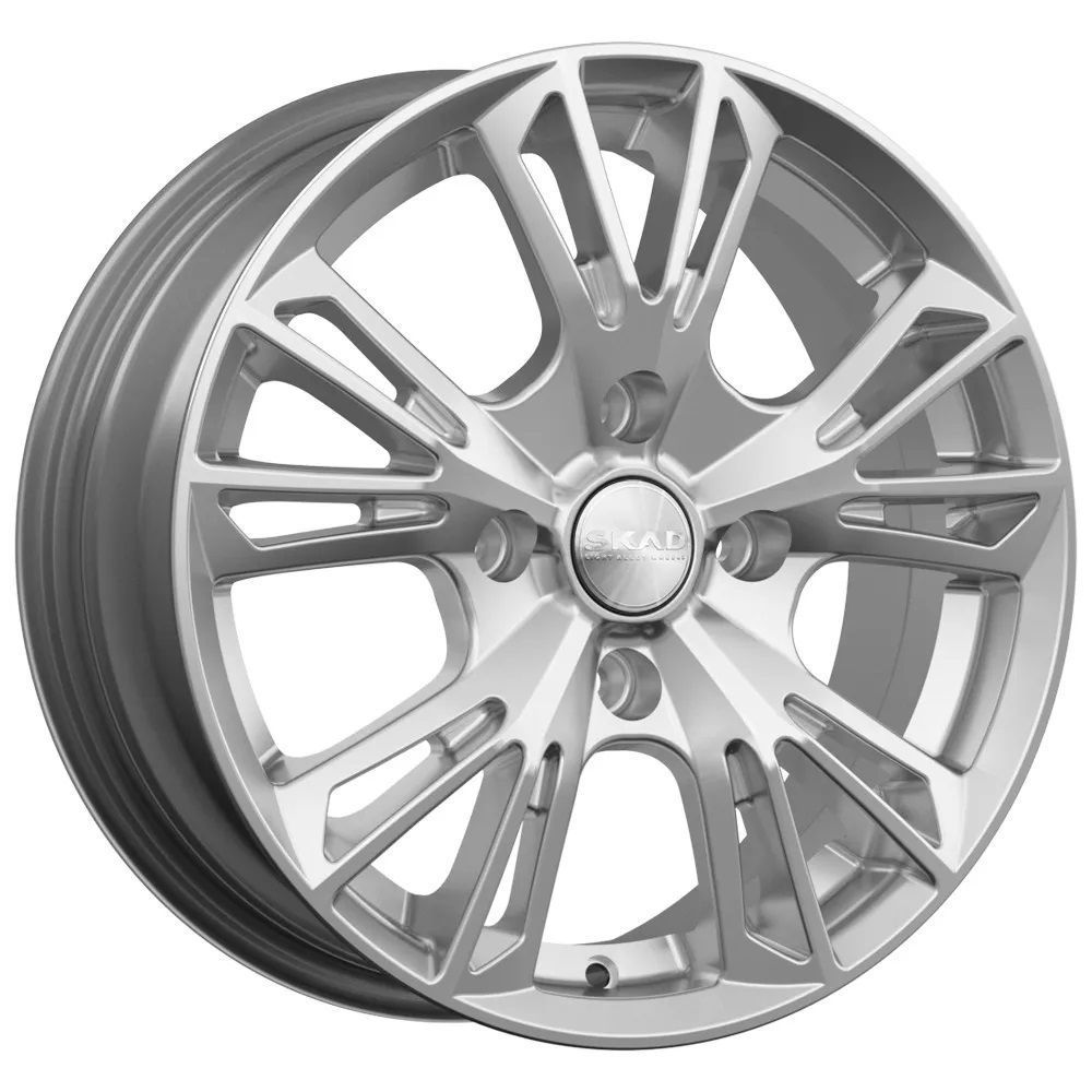 

Диск SKAD Монреаль 6x15 ET40 4x100 D60.1 селена, арт. 2680108, Серебристый, Монреаль