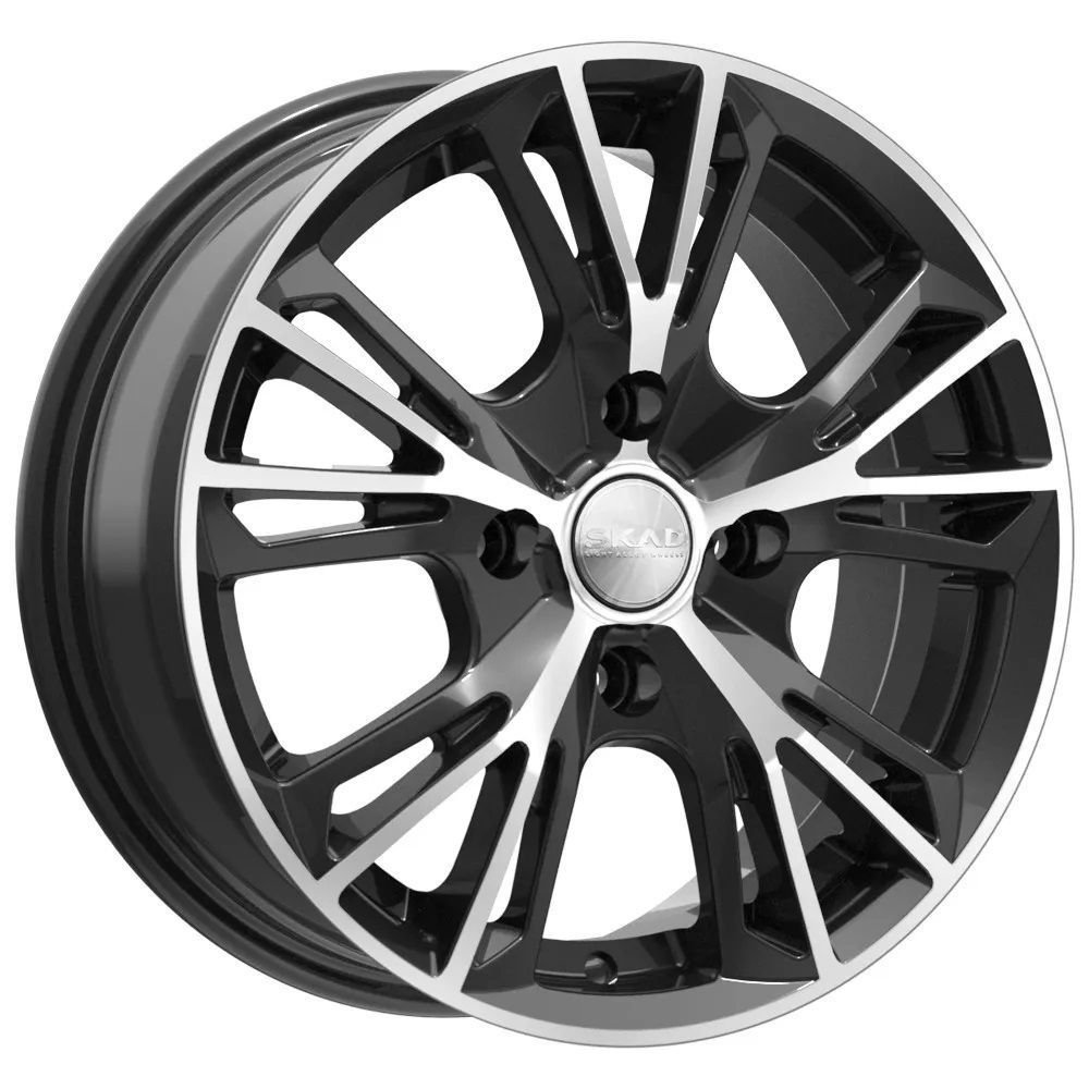 

Диск SKAD Монреаль 6x15 ET40 4x100 D60.1 алмаз, арт. 2680105, Черный;серебристый, Монреаль