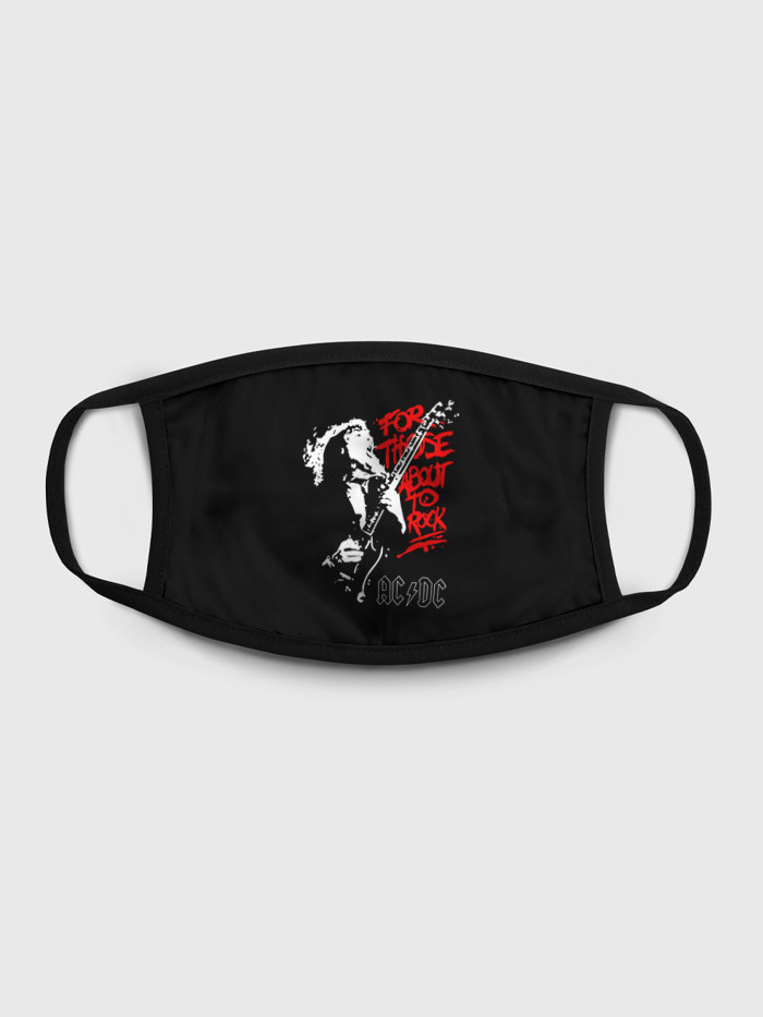 

Многоразовая маска унисекс Burnettie Ac/Dc, Разноцветный, Ac/Dc