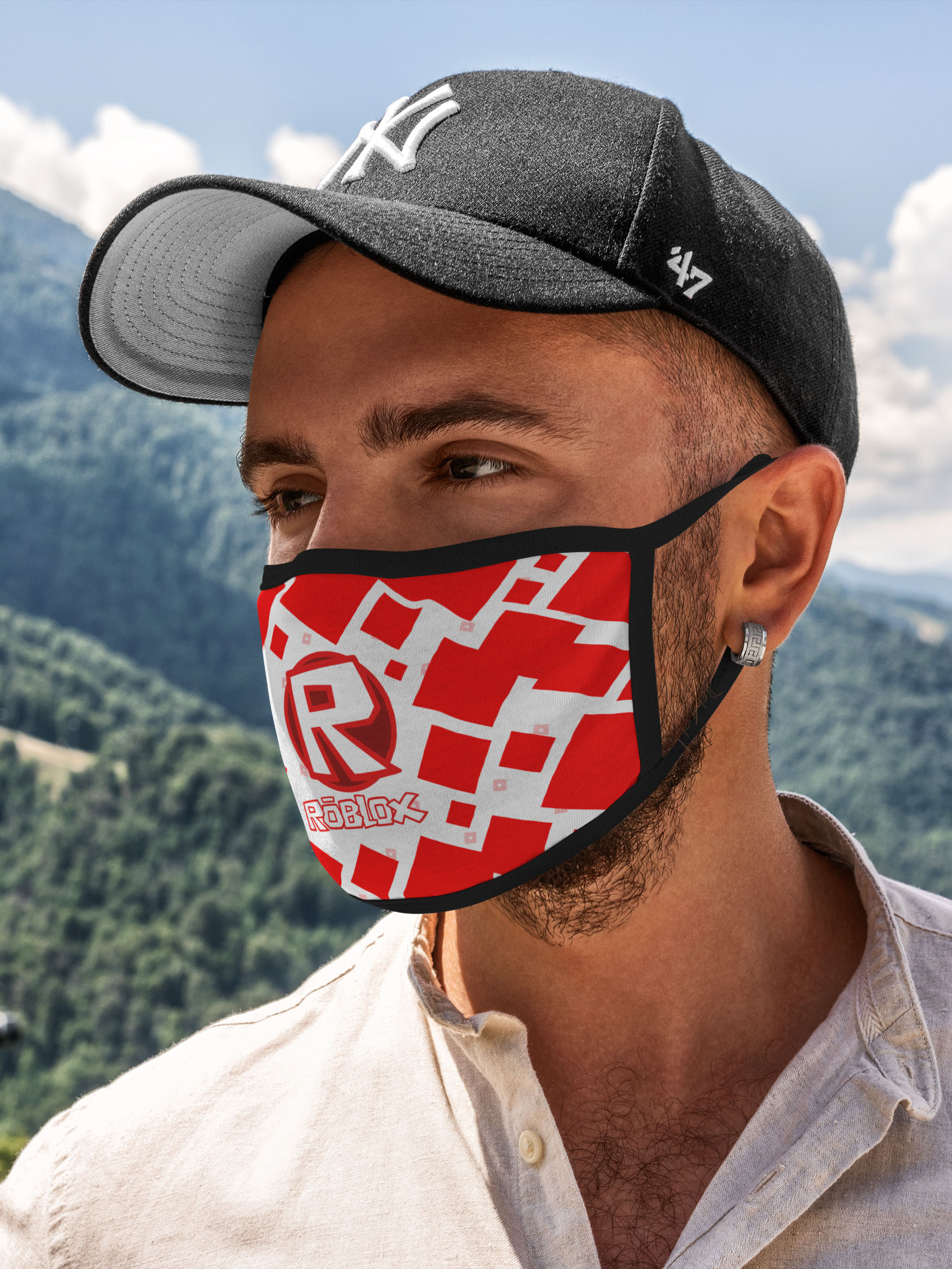 

Многоразовая маска унисекс Burnettie Roblox, Разноцветный, Roblox