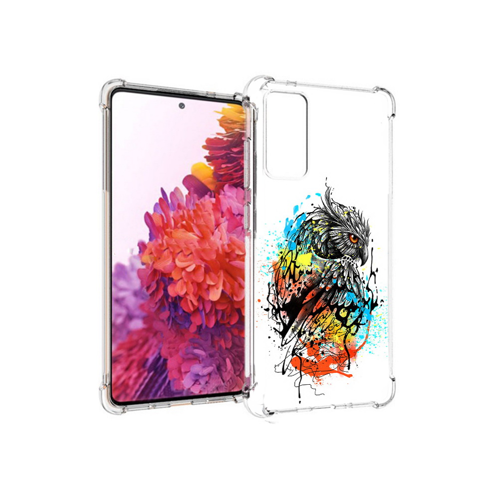 

Чехол MyPads Tocco для Samsung Galaxy S20 FE Творческая сова (PT153647.496.170), Прозрачный, Tocco