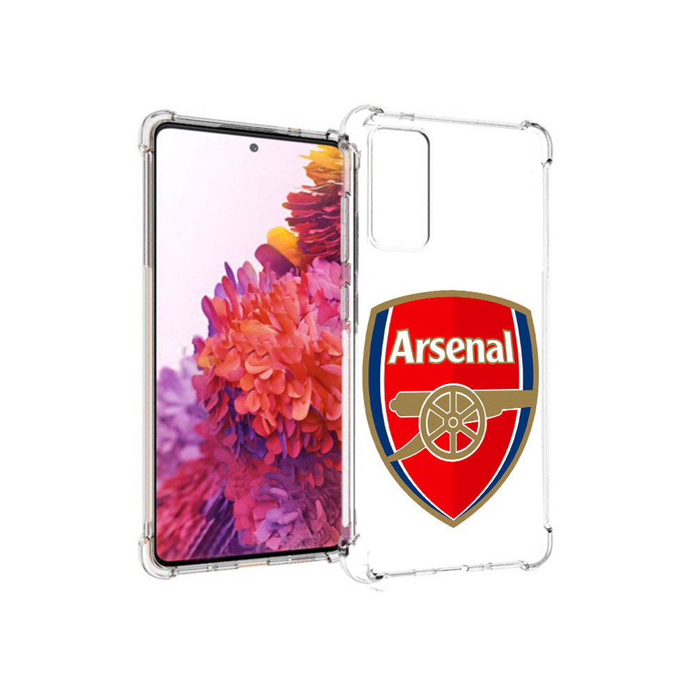 

Чехол MyPads Tocco для Samsung Galaxy S20 FE ФК Арсенал логотип (PT153647.496.174), Прозрачный, Tocco
