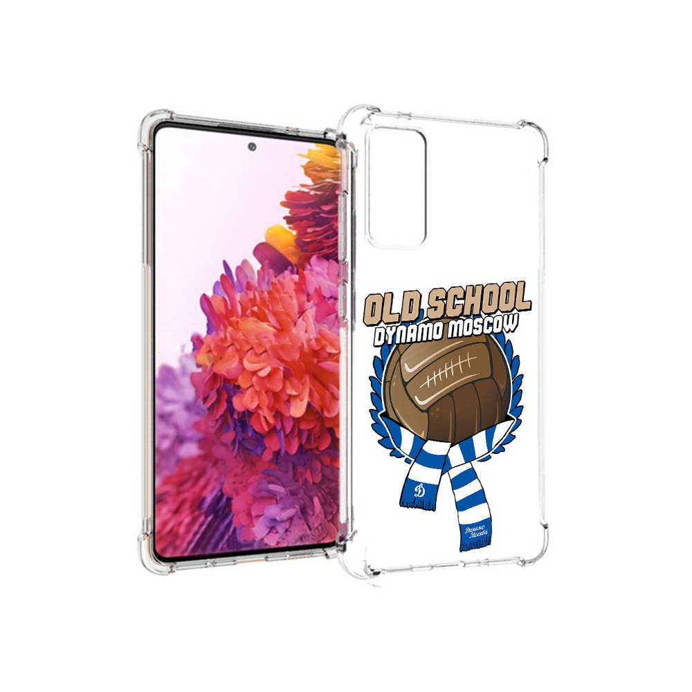 

Чехол MyPads Tocco для Samsung Galaxy S20 FE ФК Динамо олд скул (PT153647.496.176), Прозрачный, Tocco