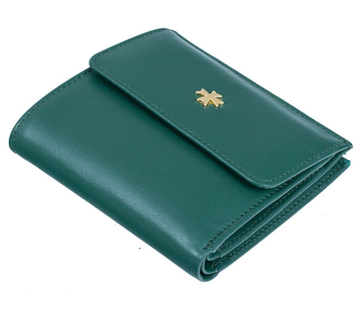 

Кошелек женский Narvin 9566 palermo green, Зеленый, 9566