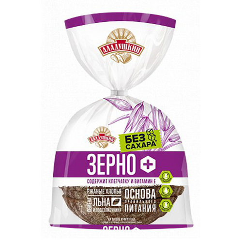 

Хлеб Аладушкин Зерно нарезной 300 г