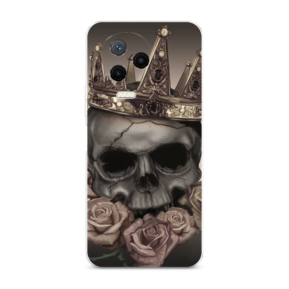 

Чехол Awog на Infinix NOTE 12 2023 / Инфиникс Нот 12 2023 "Череп 22", Серый;черный;бежевый