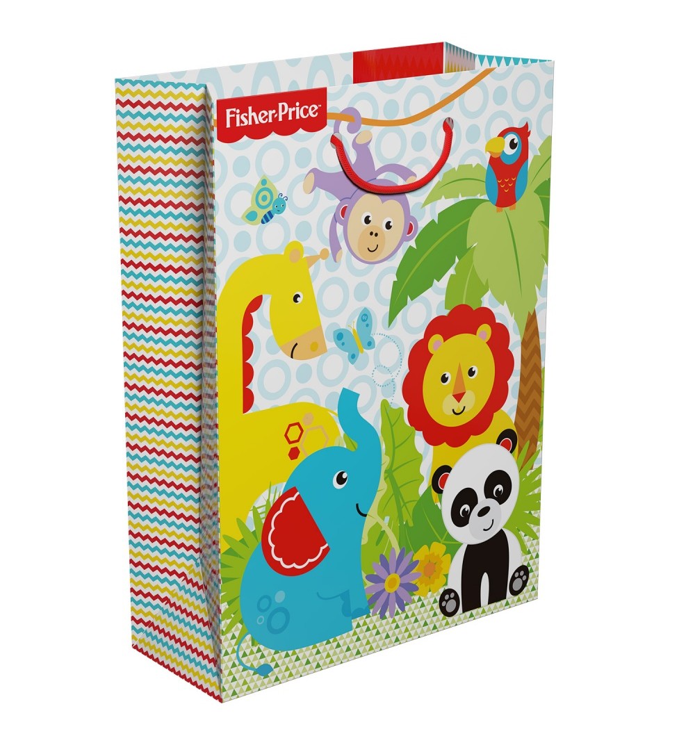 

Подарочный пакет Fisher-Price Животные, 23 см
