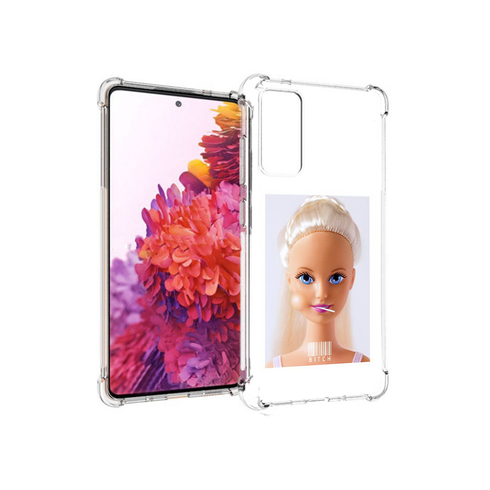 

Чехол MyPads Tocco для Samsung Galaxy S20 FE барби (PT153647.496.226), Прозрачный, Tocco