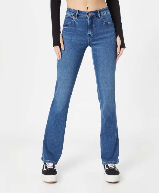

Джинсы женские Wrangler Bootcut Camellia 112327595 синие 28/32, Синий, Bootcut Camellia