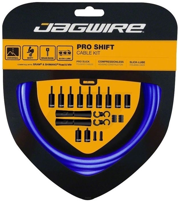 

JAGWIRE Комплект тросов переключения Pro Shift Kit с рубашкой, заглушками, крючками и защи