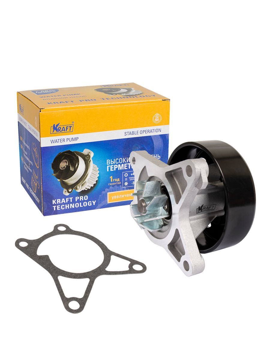 

Помпа для а/м Nissan Tiida (07- ) 1.8i, Qashqai (07-13) KRAFT KT 059392