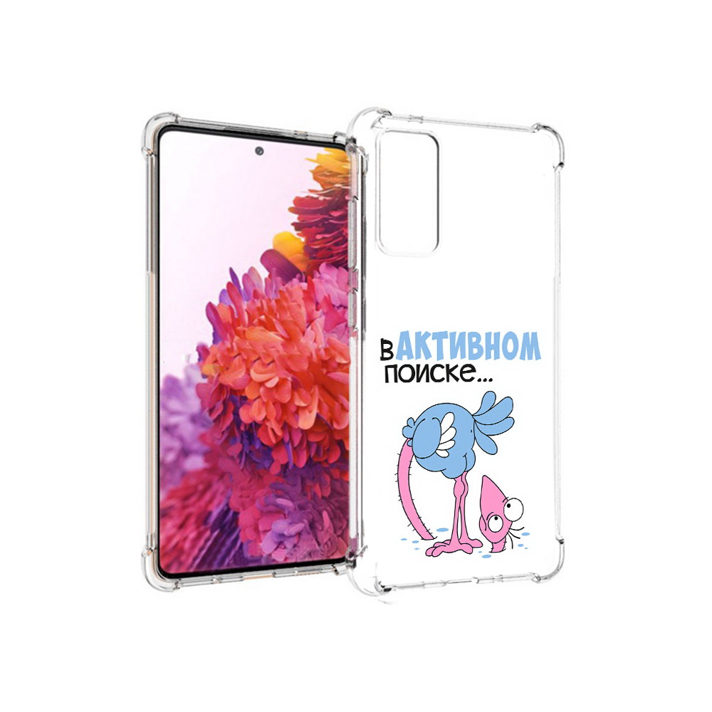 

Чехол MyPads Tocco для Samsung Galaxy S20 FE в активном поиске (PT153647.496.255), Прозрачный, Tocco