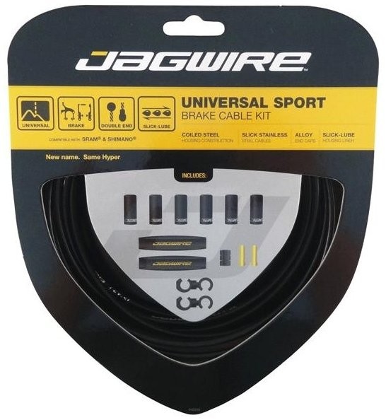 JAGWIRE Тросы с оболочками тормозные комплект Universal Sport Brake Kit, чёрный 100044313046