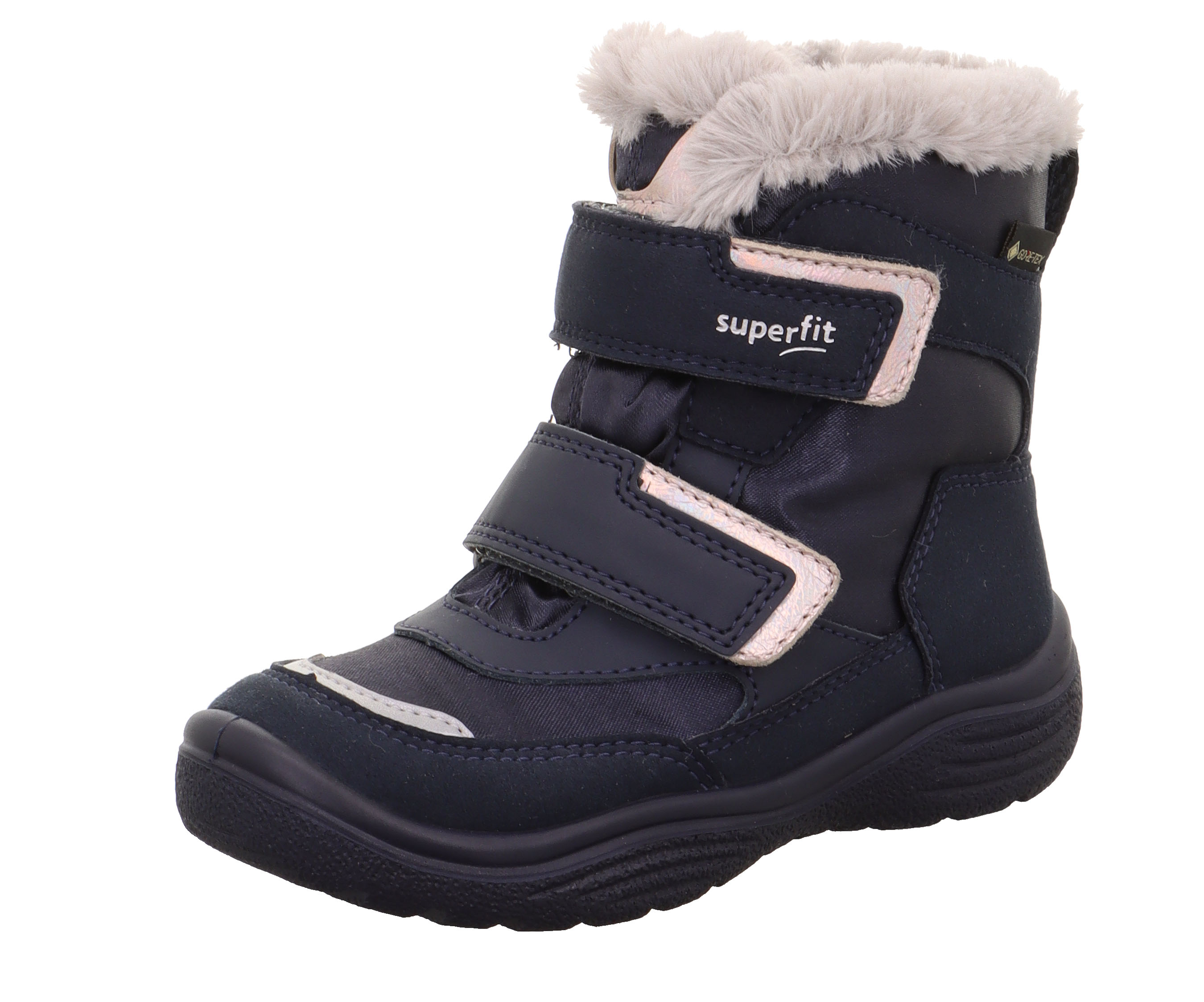 

Полусапожки Superfit для девочек, синие, размер RU 35, 1-009091-8010, Синий, 1-009091