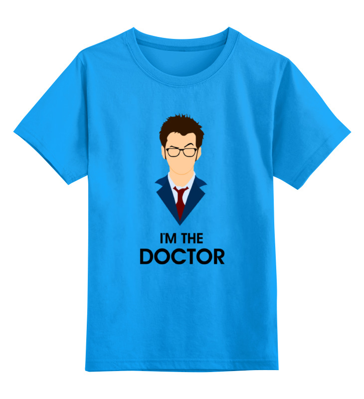 

Футболка детская Printio Doctor who цв. голубой р. 104, Doctor who