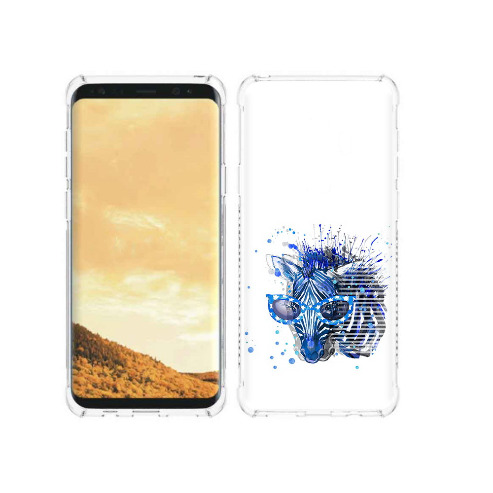 

Чехол MyPads Tocco для Samsung Galaxy S9 расплывчатая зебра (PT98329.588.577), Прозрачный, Tocco