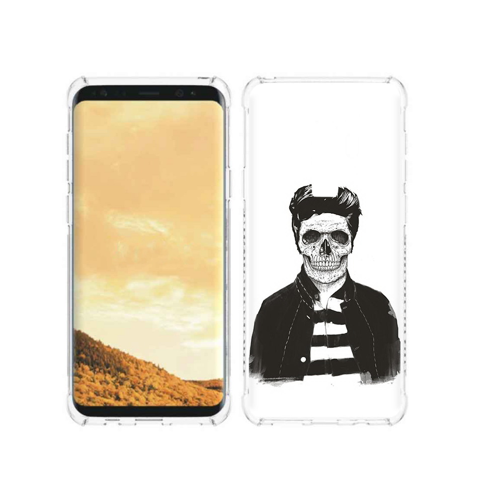 

Чехол MyPads Tocco для Samsung Galaxy S9 скелет (PT98329.588.604), Прозрачный, Tocco