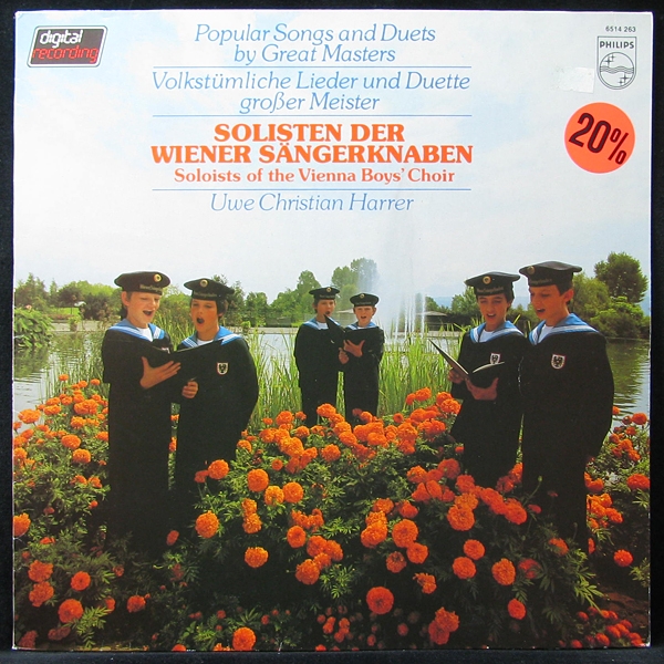 Soloists Of The Vienna Boys' Choir - Popular Songs And Duets By Great Masters (LP)