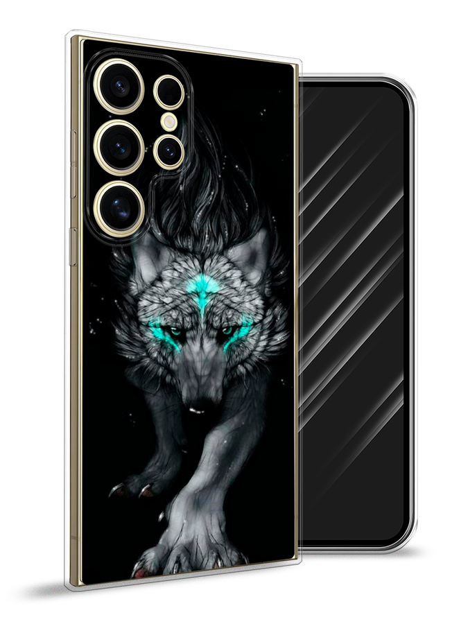 

Чехол Awog на Samsung Galaxy S24 Ultra "Волшебный волк", Черный;серый, 2109250-1