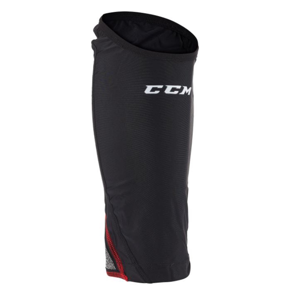 фото Ссм защита голени от порезов cut resistant shin sr bk, l/xl ccm