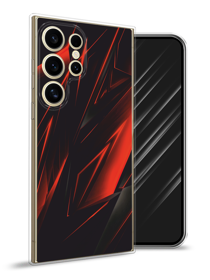 

Чехол Awog на Samsung Galaxy S24 Ultra "Игровой фон", Бордовый;красный;черный, 2109250-1