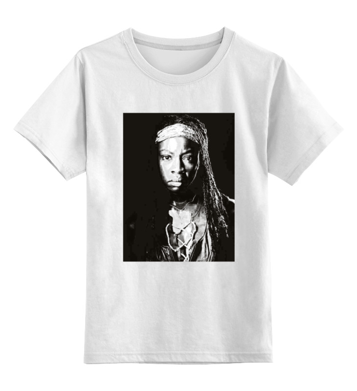 

Футболка детская Printio The walking dead michonne цв. белый р. 104, The walking dead michonne