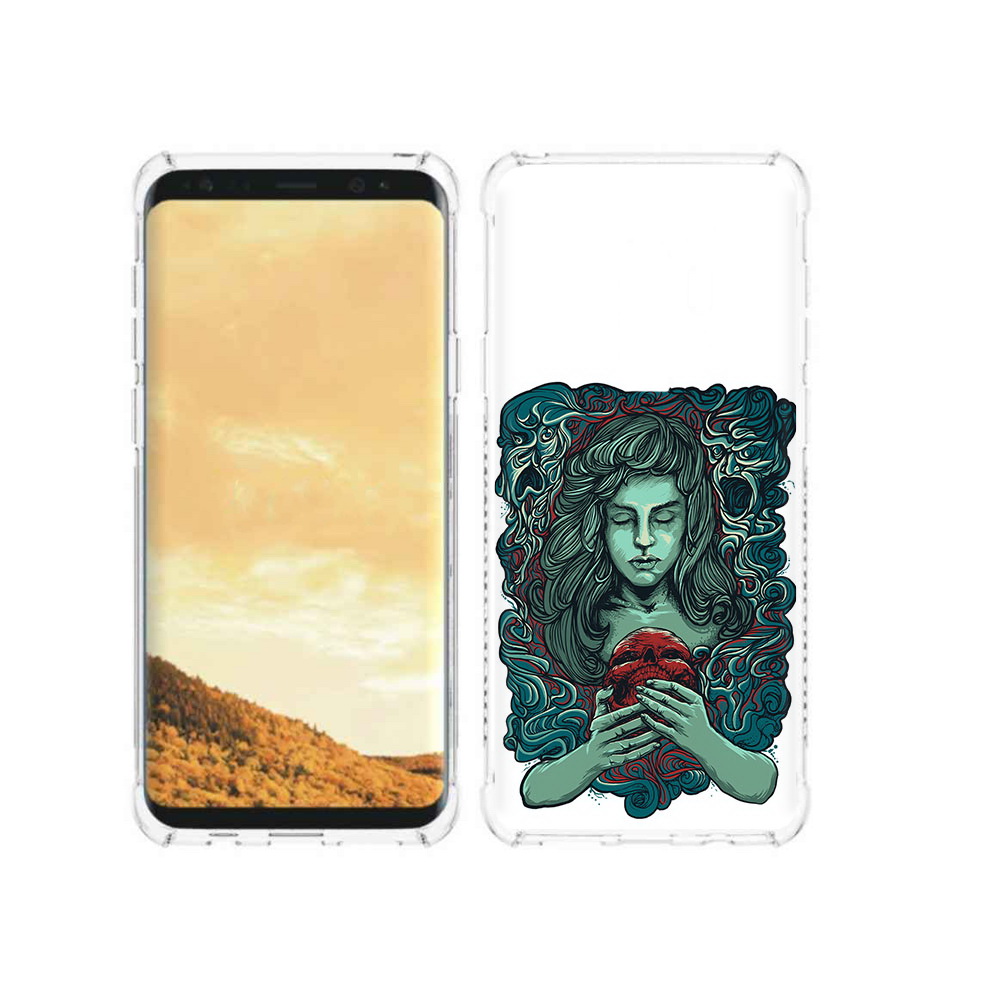 

Чехол MyPads Tocco для Samsung Galaxy S9 спящая девушка (PT98329.588.619), Прозрачный, Tocco